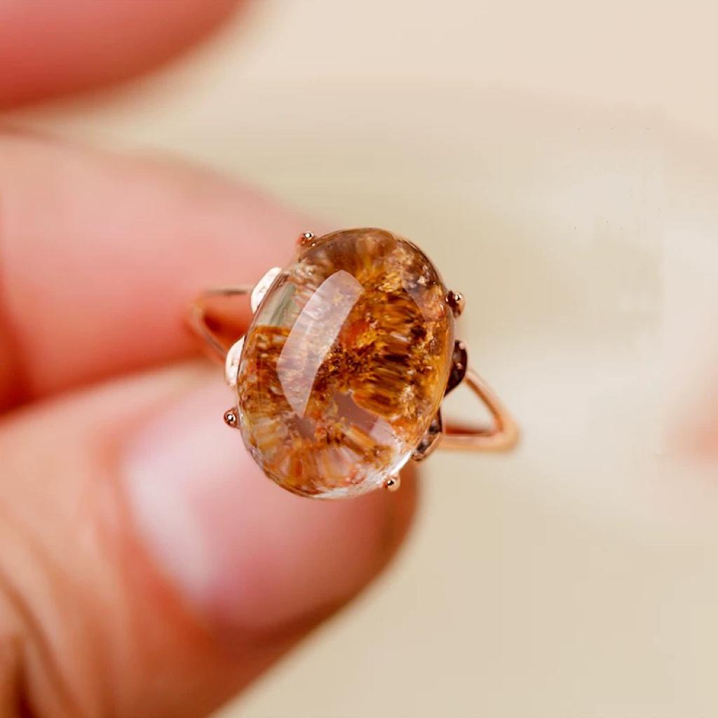 015  High quality ring Lucky Charm ring 2025 Energy High Quality Fashion ring Magnetic Bead ring Gift